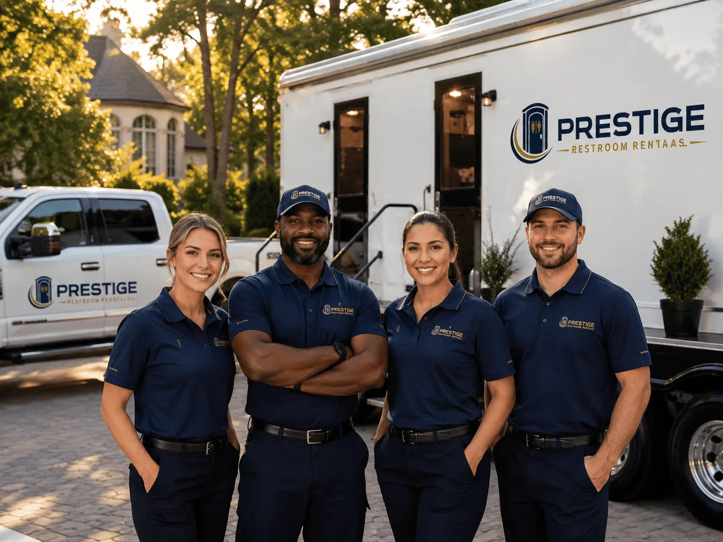 Trusted Luxury Portable Restrooms company in Hazel Hurst, PA